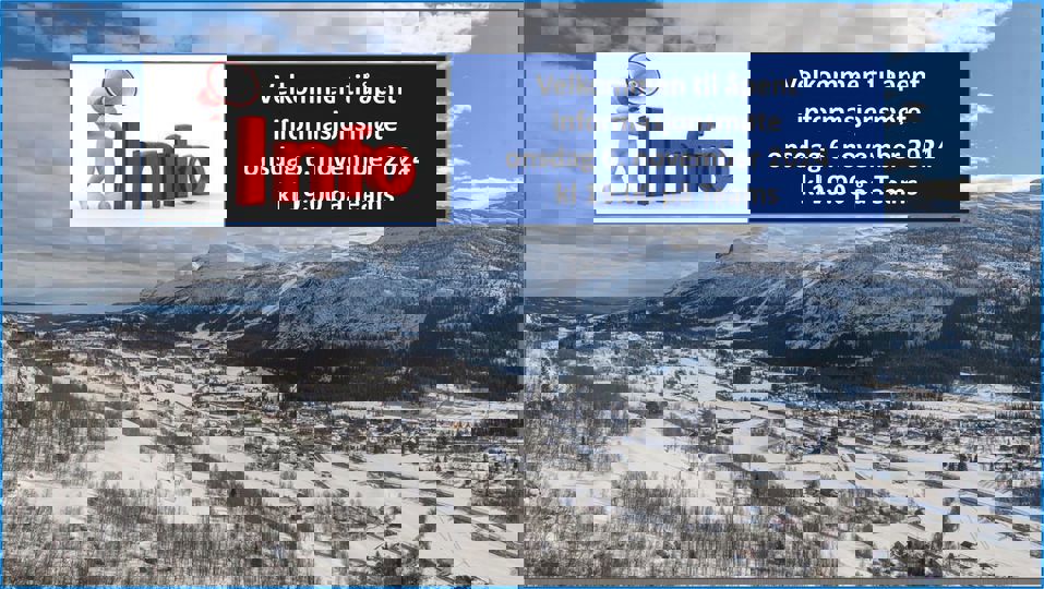 INFORMASJONSMØTET ONSDAG 6. NOVEMBER